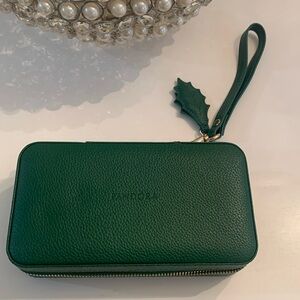 Limited Edition Leather Pandora
Jewelry Organizer Travel Box Wristlet